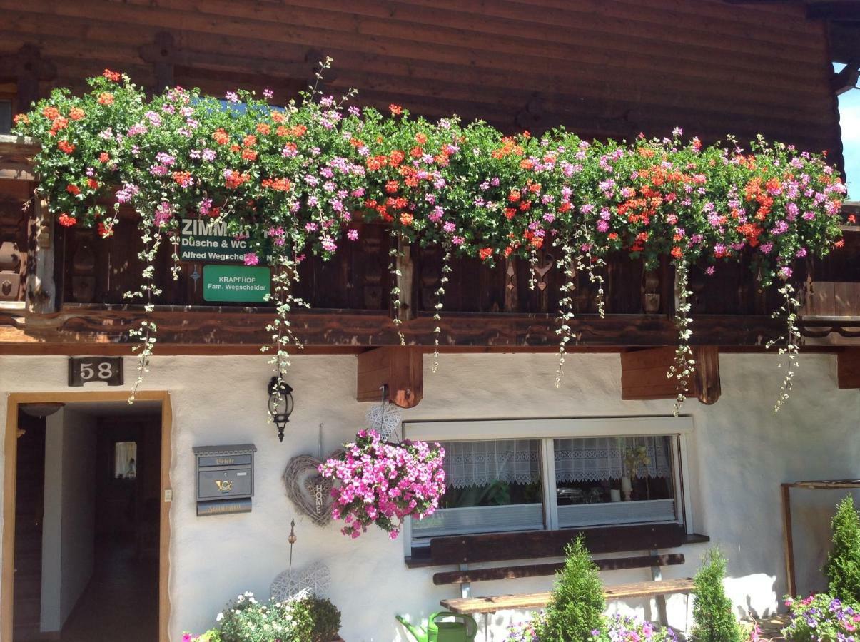 Krapfhof Villa Gries im Sellrain Dış mekan fotoğraf
